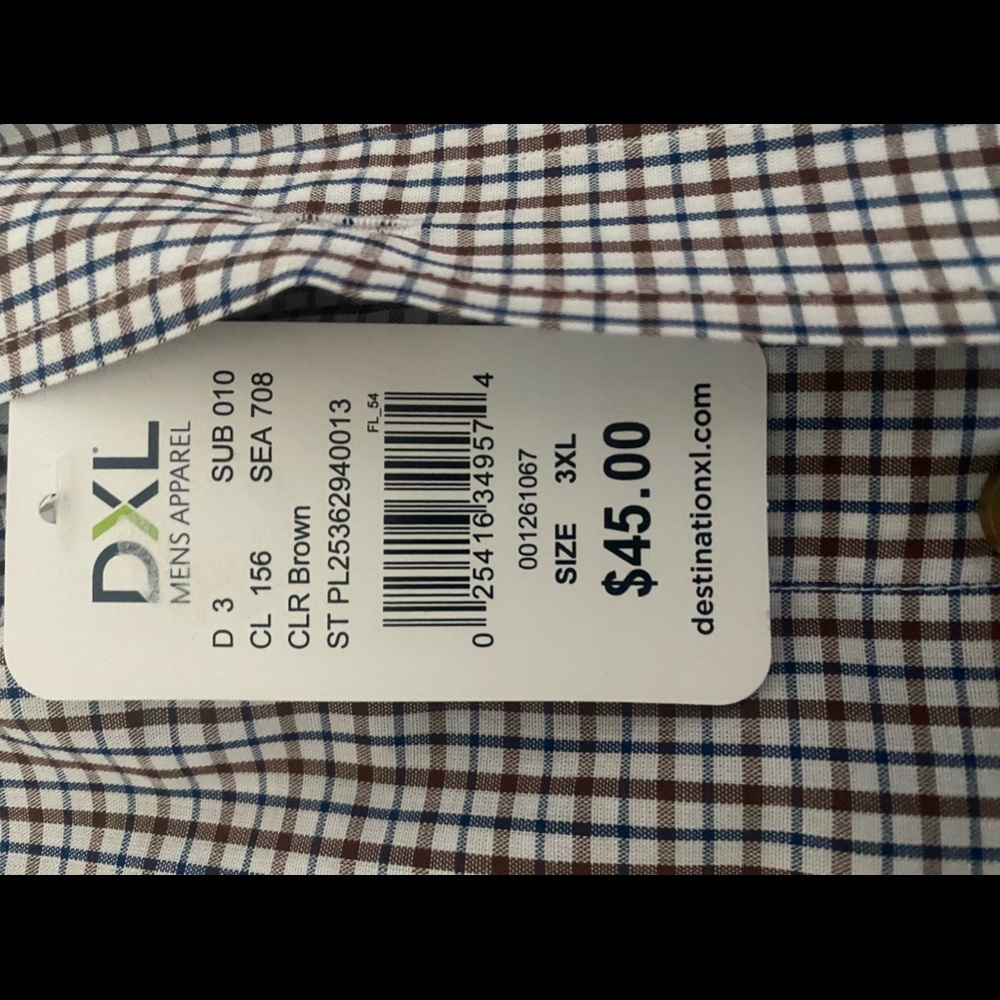 New dress shirt
